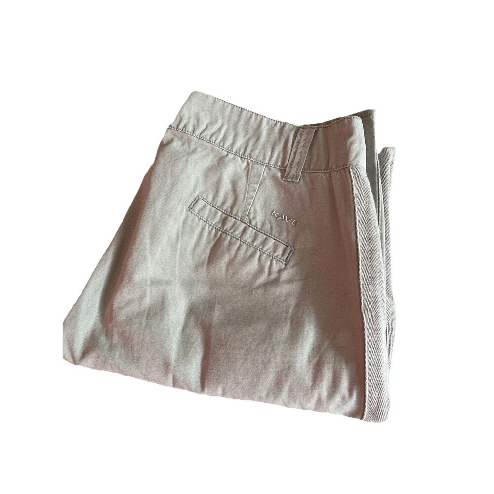 KAVU Khaki Outdoor Pants Women’s Size 8 Casual Hiking Travel Stretch